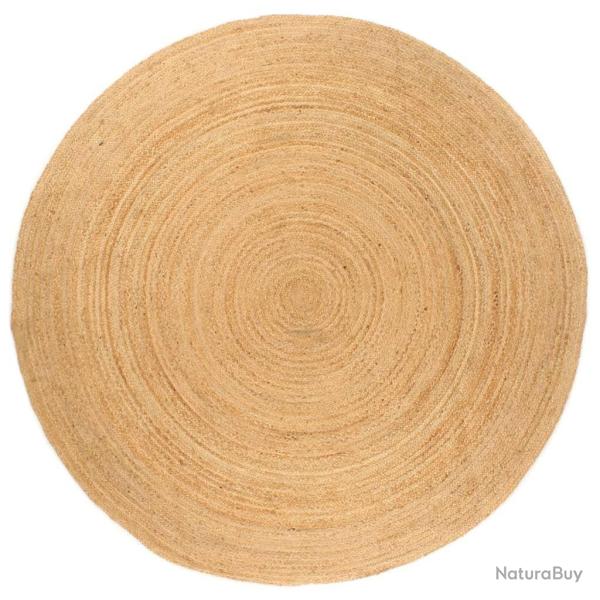 Tapis Jute tress� 180 cm Rond alsavelo