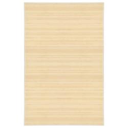 Tapis en bambou 100x160 cm Naturel alsavelo