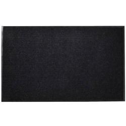 Tapis d'entr&eacute;e PVC Noir 120 x 180 cm alsavelo