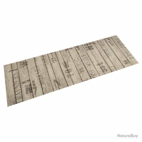Tapis de cuisine lavable impression de cl�ture 45x150cm velours alsavelo