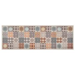 Tapis de cuisine lavable Couleur mosa&iuml;que 60x180 cm alsavelo
