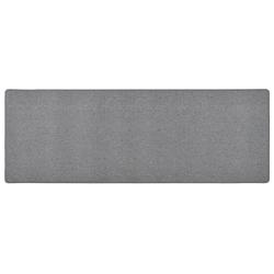Tapis de couloir Gris fonc&eacute; 80x250 cm alsavelo