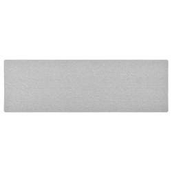Tapis de couloir Gris clair 80x250 cm alsavelo