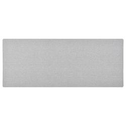 Tapis de couloir Gris clair 80x200 cm alsavelo