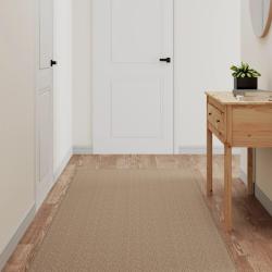 Tapis de couloir aspect sisal sable 80x150 cm alsavelo