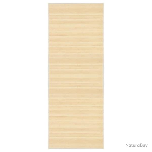 Tapis Bambou 80x200 cm Naturel alsavelo