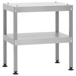 Table pour fumoir &agrave; four 40x28x44,5 cm acier galvanis&eacute;