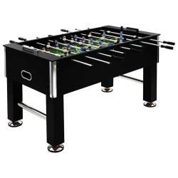 Table de football Acier 60 kg 140 x 74,5 x 87,5 cm Noir alsavelo