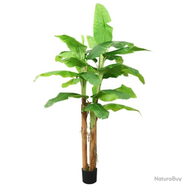 Bananier artificiel avec pot 300 cm Vert