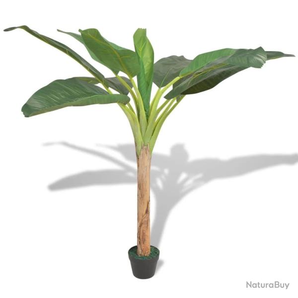 Bananier artificiel avec pot 150 cm Vert