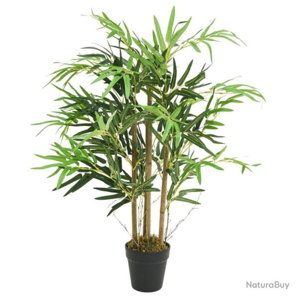 Bambou artificiel 500 feuilles 80 cm vert