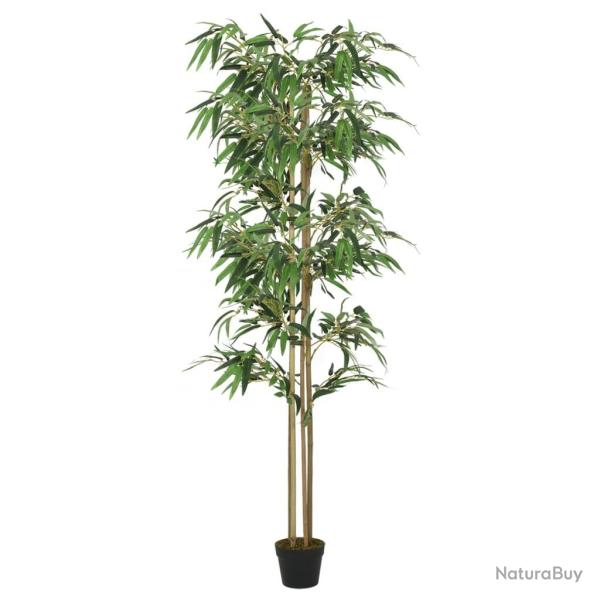Bambou artificiel 988 feuilles 150 cm vert alsavelo