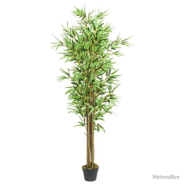 Bambou artificiel 1288 feuilles 180 cm vert
