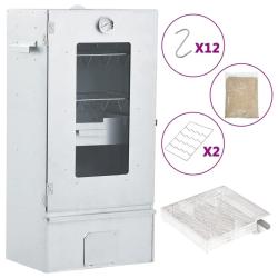 Fumoir &agrave; four &agrave; BBQ g&eacute;n&eacute;rateur de fum&eacute;e froide acier galvanis&eacute;