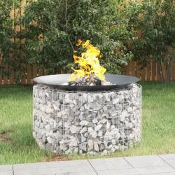 Foyer en gabion &Oslash; 100 cm fer galvanis&eacute;