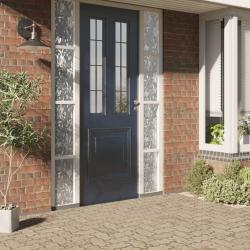 Films pour fen&ecirc;tre 4 pcs d&eacute;poli motif de fleurs PVC alsavelo