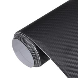 Films 3D de voiture 2 pcs Noir 100x150 cm