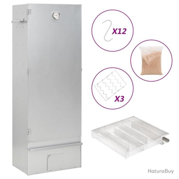 Fumoir � four � BBQ g�n�rateur de fum�e froide acier galvanis� alsavelo