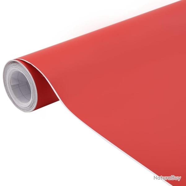 Films de voiture 2 pcs Rouge mat 100x150 cm