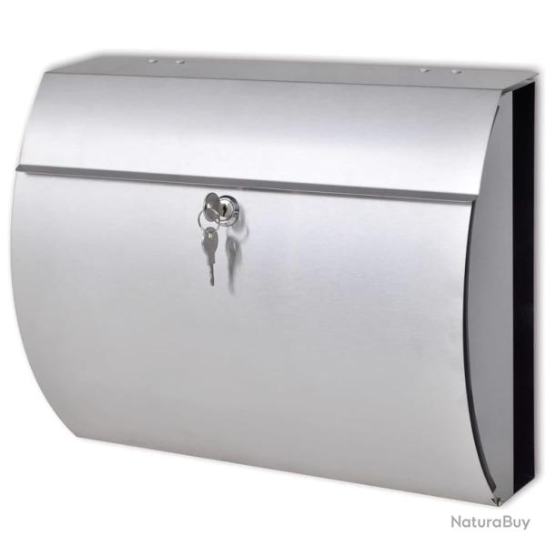 Bo�te aux lettres en acier inoxydable alsavelo