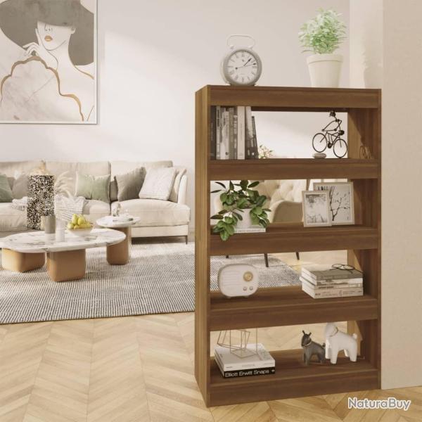 Biblioth�que/S�parateur de pi�ce Ch�ne marron Bois d'ing�nierie alsavelo