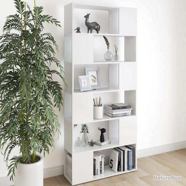 Biblioth�que/S�parateur de pi�ce Blanc Bois d'ing�nierie