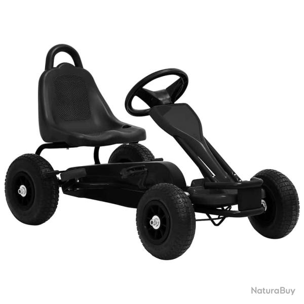 Kart � p�dales avec pneus Noir alsavelo