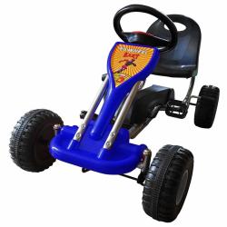 Kart &agrave; p&eacute;dales Bleu alsavelo