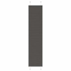 Store pliss&eacute; noir 40x200 cm largeur du tissu 39,4 cm polyester alsavelo