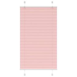 Store pliss&eacute; rose 70x100 cm largeur du tissu 69,4 cm polyester alsavelo