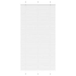 Store pliss&eacute; blanc 105x200cm largeur du tissu 104,4cm polyester alsavelo
