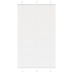 Store pliss&eacute; blanc 120x200cm largeur du tissu 119,4cm polyester alsavelo