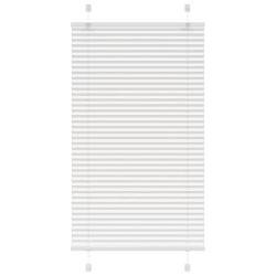 Store pliss&eacute; blanc 70x150 cm largeur du tissu 69,4 cm polyester alsavelo