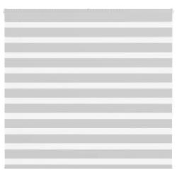 Store z&egrave;bre gris clair largeur du tissu 150,9 cm polyester alsavelo