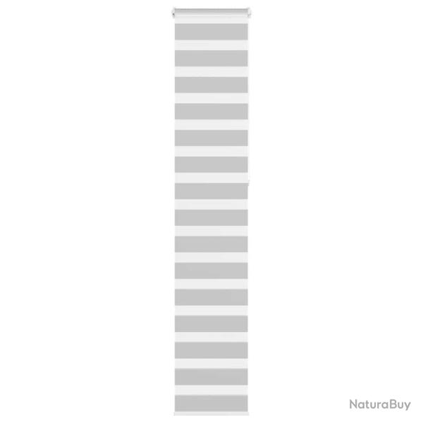 Store z�bre gris clair largeur du tissu 40,9 cm polyester alsavelo