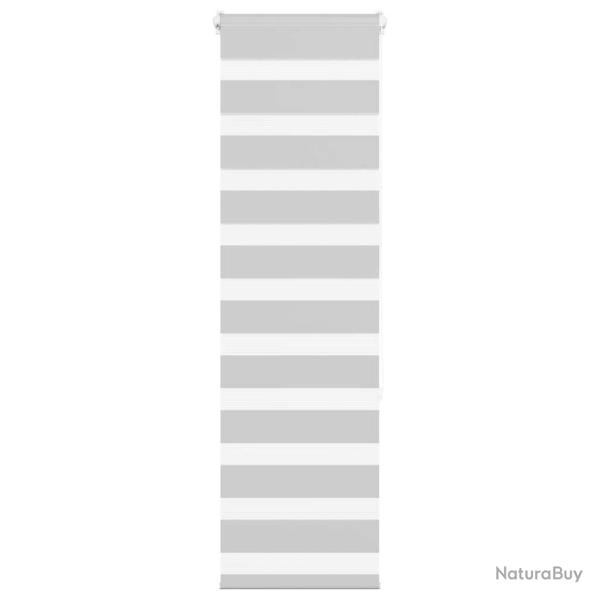 Store z�bre gris clair largeur du tissu 40,9 cm polyester alsavelo