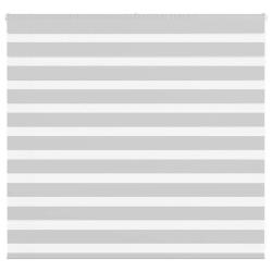 Store z&egrave;bre gris clair largeur du tissu 160,9 cm polyester alsavelo