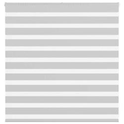 Store z&egrave;bre gris clair largeur du tissu 140,9 cm polyester alsavelo