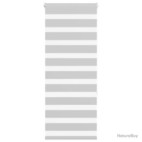 Store z�bre gris clair largeur du tissu 55,9 cm polyester alsavelo