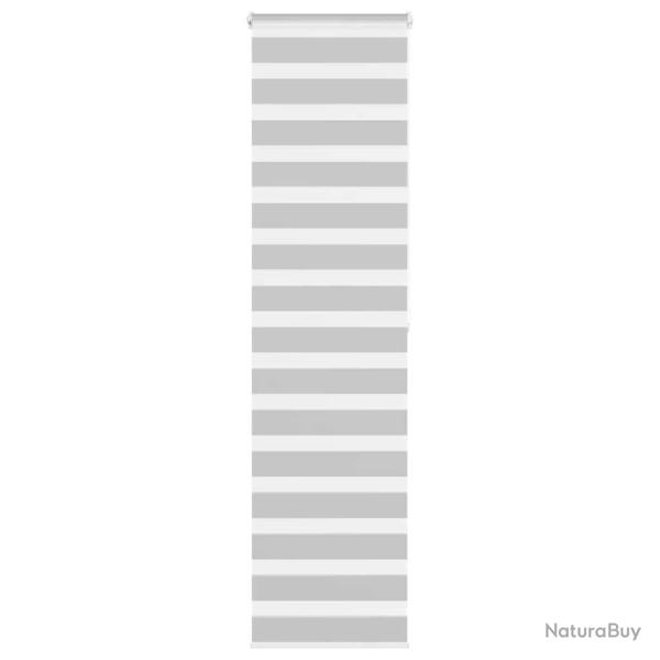 Store z�bre gris clair largeur du tissu 55,9 cm polyester alsavelo