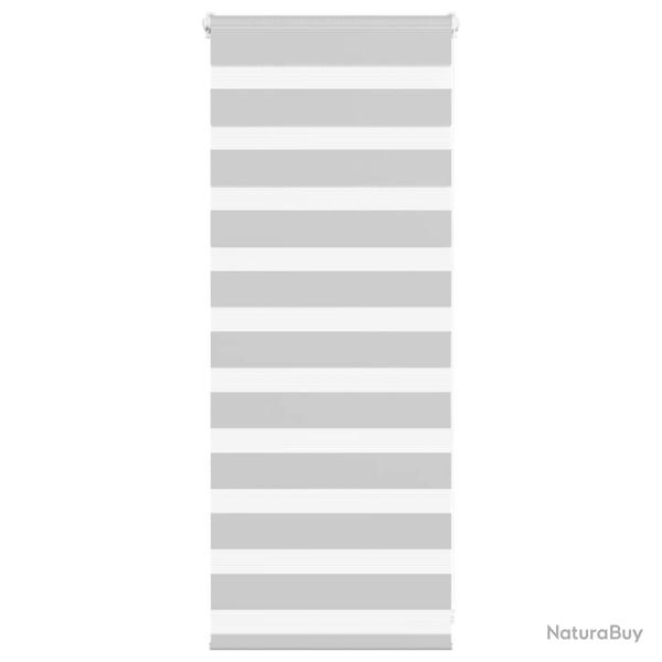 Store z�bre gris clair largeur du tissu 55,9 cm polyester alsavelo