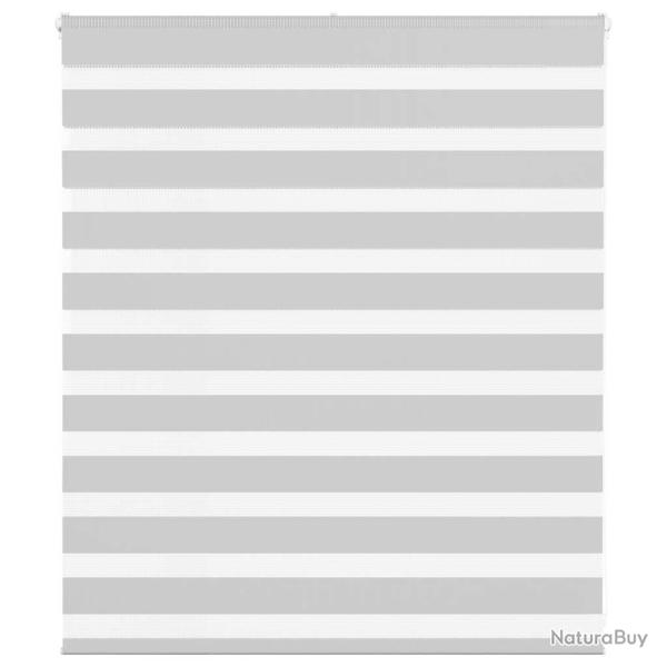 Store z�bre gris clair largeur du tissu 130,9 cm polyester alsavelo