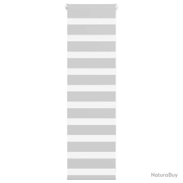 Store z�bre gris clair largeur du tissu 35,9 cm polyester alsavelo