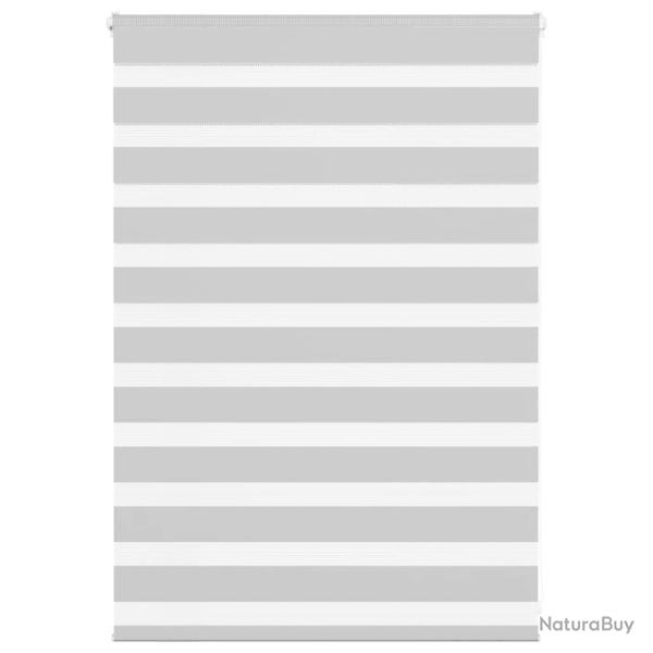 Store z�bre gris clair largeur du tissu 105,9 cm polyester alsavelo