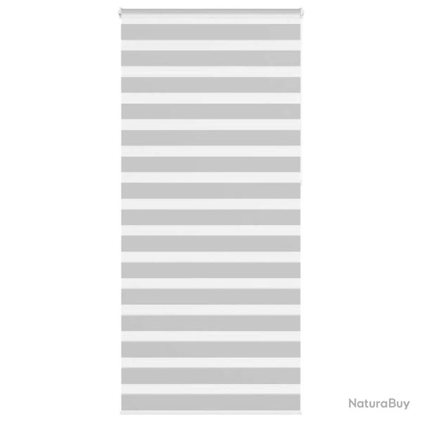 Store z�bre gris clair largeur du tissu 100,9 cm polyester alsavelo