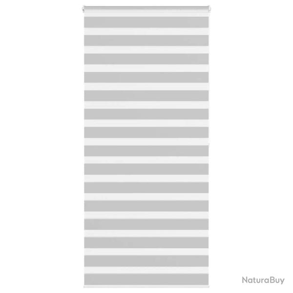 Store z�bre gris clair largeur du tissu 110,9 cm polyester alsavelo