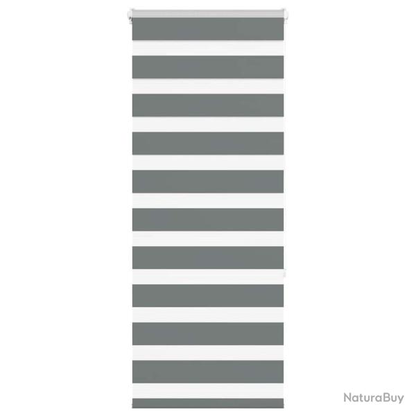 Store z�bre gris fonc� largeur du tissu 50,9 cm polyester alsavelo