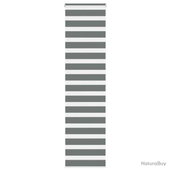 Store z�bre gris fonc� largeur du tissu 55,9 cm polyester alsavelo