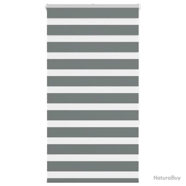 Store z�bre gris fonc� largeur du tissu 85,9 cm polyester alsavelo