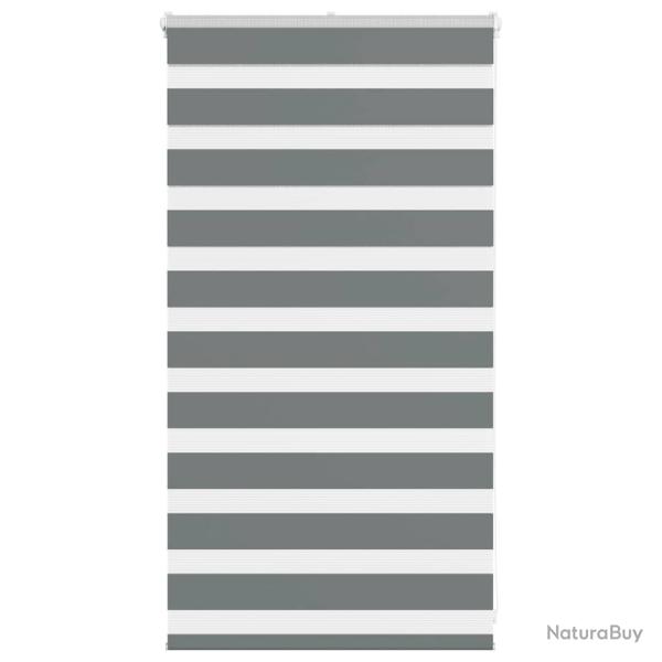 Store z�bre gris fonc� largeur du tissu 85,9 cm polyester alsavelo
